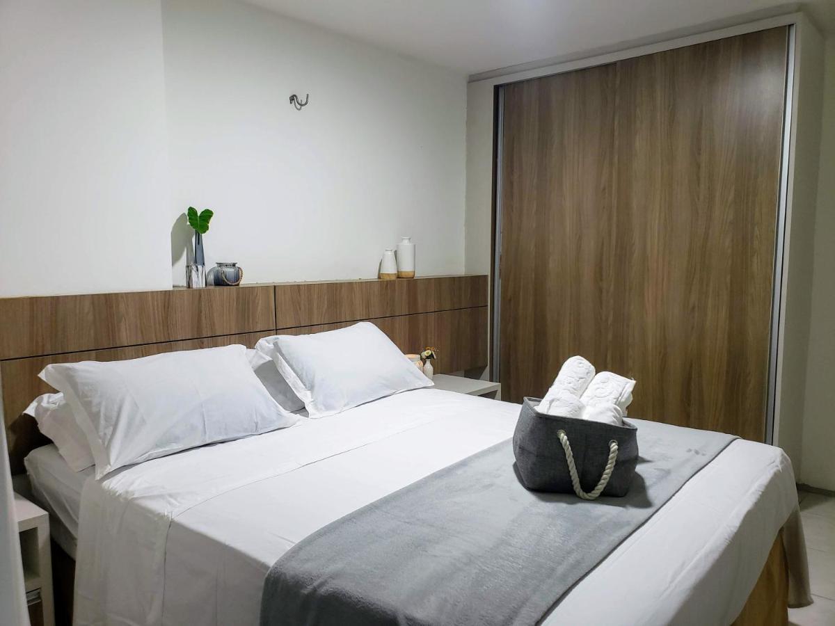 Paraiso Das Dunas - Apartamento A Beira Mar Com Jacuzzi - Proximo Ao Beach Park Aquiraz Dış mekan fotoğraf