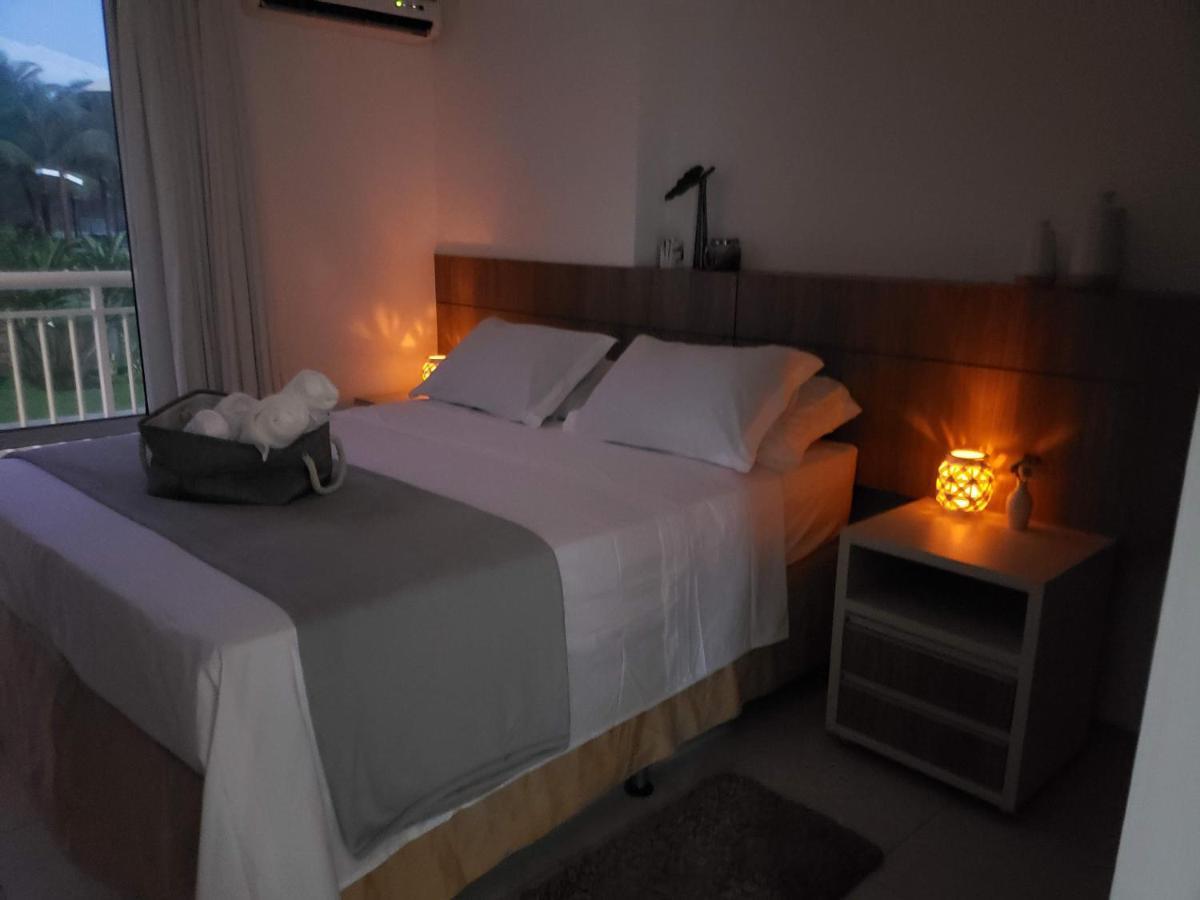 Paraiso Das Dunas - Apartamento A Beira Mar Com Jacuzzi - Proximo Ao Beach Park Aquiraz Dış mekan fotoğraf