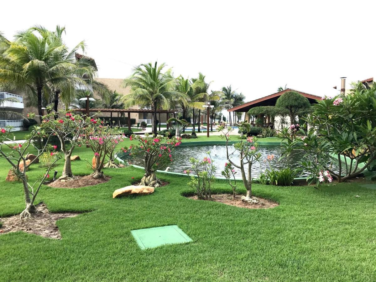Paraiso Das Dunas - Apartamento A Beira Mar Com Jacuzzi - Proximo Ao Beach Park Aquiraz Dış mekan fotoğraf