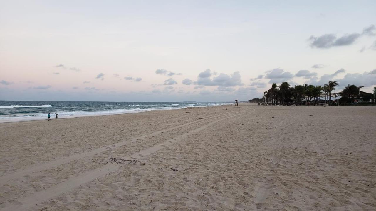 Paraiso Das Dunas - Apartamento A Beira Mar Com Jacuzzi - Proximo Ao Beach Park Aquiraz Dış mekan fotoğraf