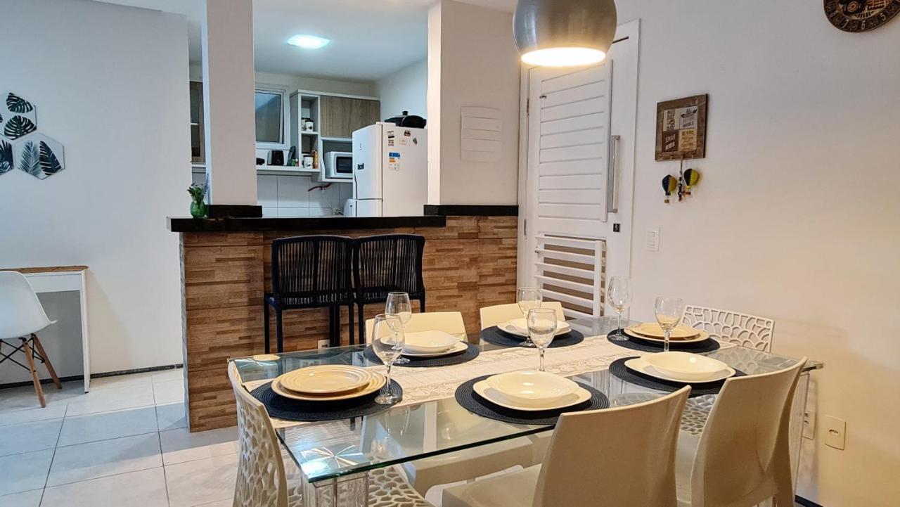 Paraiso Das Dunas - Apartamento A Beira Mar Com Jacuzzi - Proximo Ao Beach Park Aquiraz Dış mekan fotoğraf