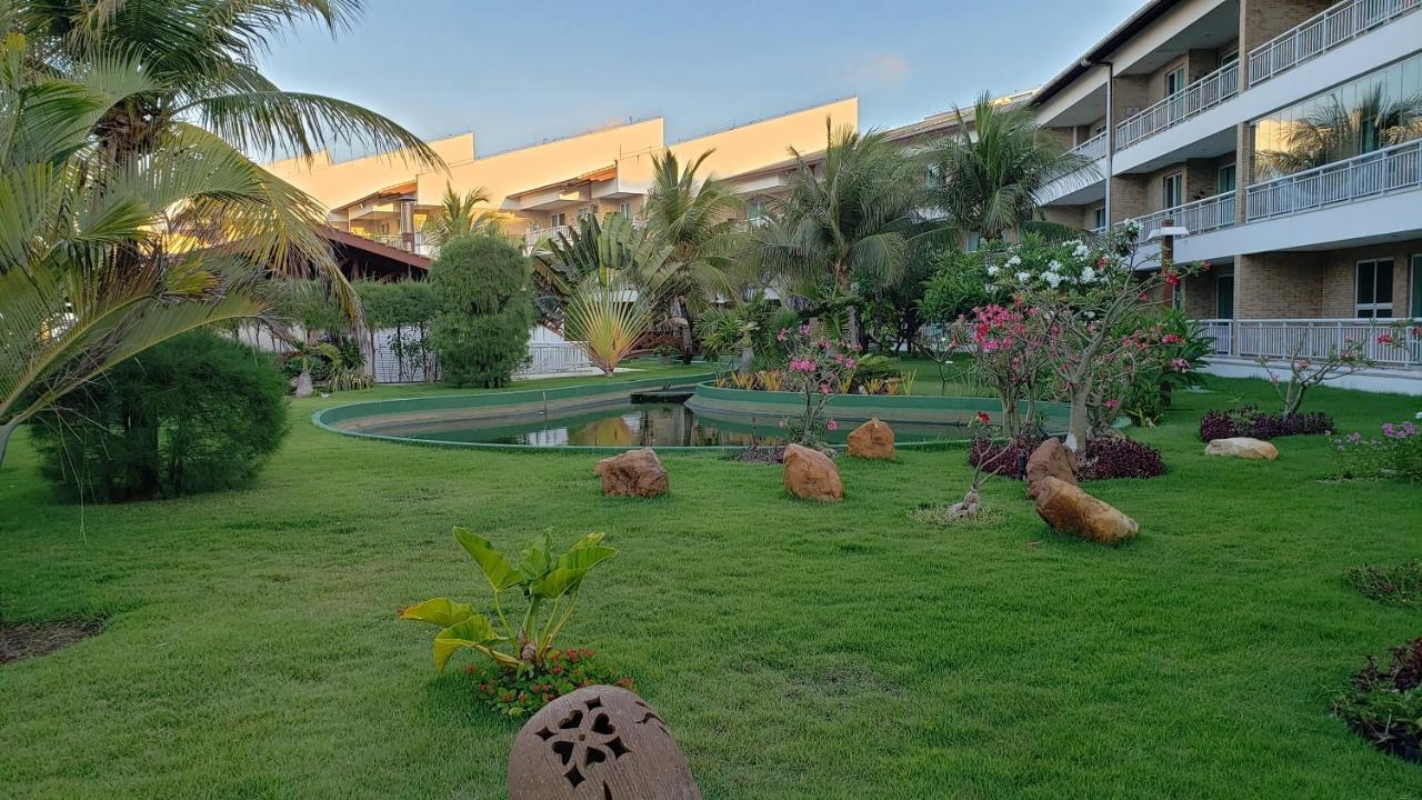 Paraiso Das Dunas - Apartamento A Beira Mar Com Jacuzzi - Proximo Ao Beach Park Aquiraz Dış mekan fotoğraf