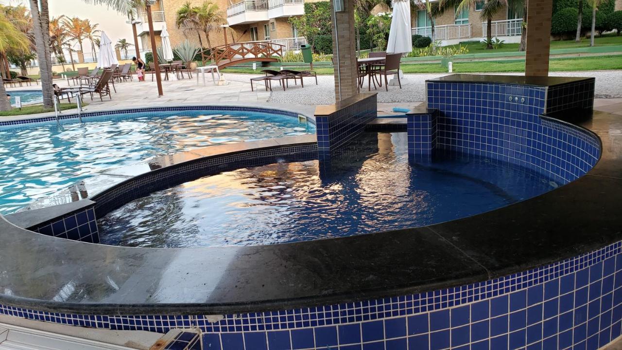Paraiso Das Dunas - Apartamento A Beira Mar Com Jacuzzi - Proximo Ao Beach Park Aquiraz Dış mekan fotoğraf
