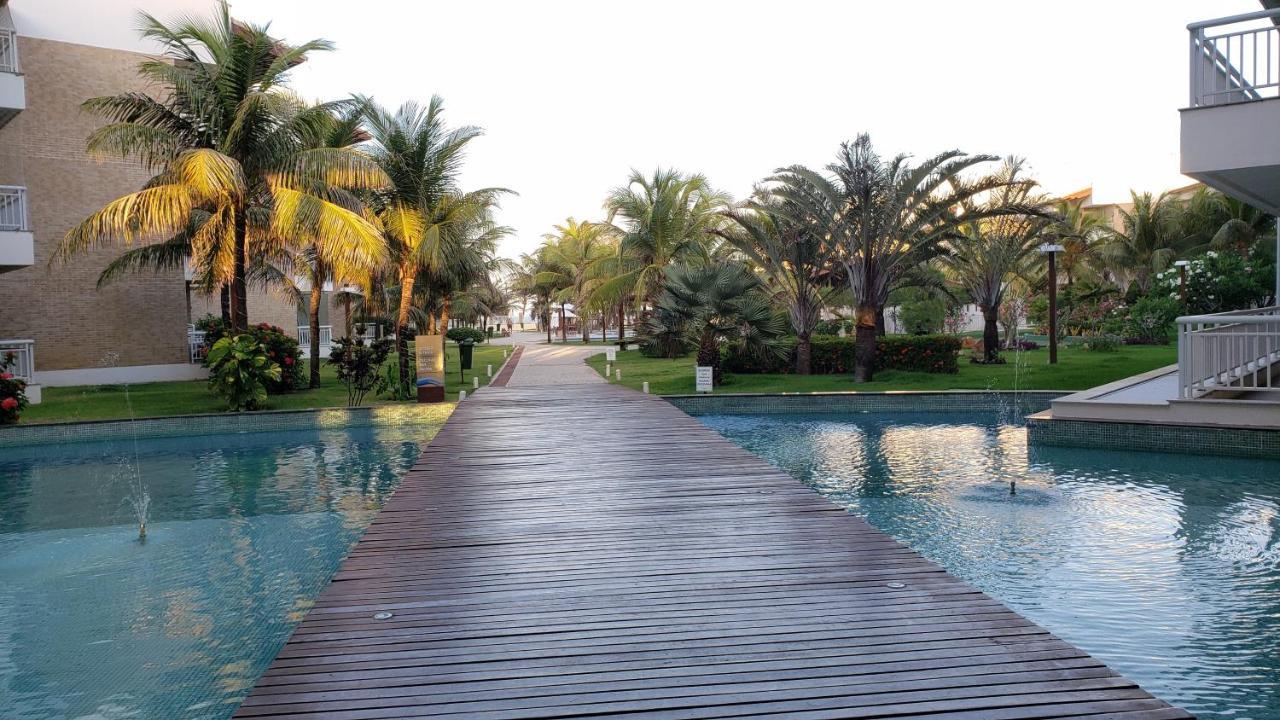 Paraiso Das Dunas - Apartamento A Beira Mar Com Jacuzzi - Proximo Ao Beach Park Aquiraz Dış mekan fotoğraf
