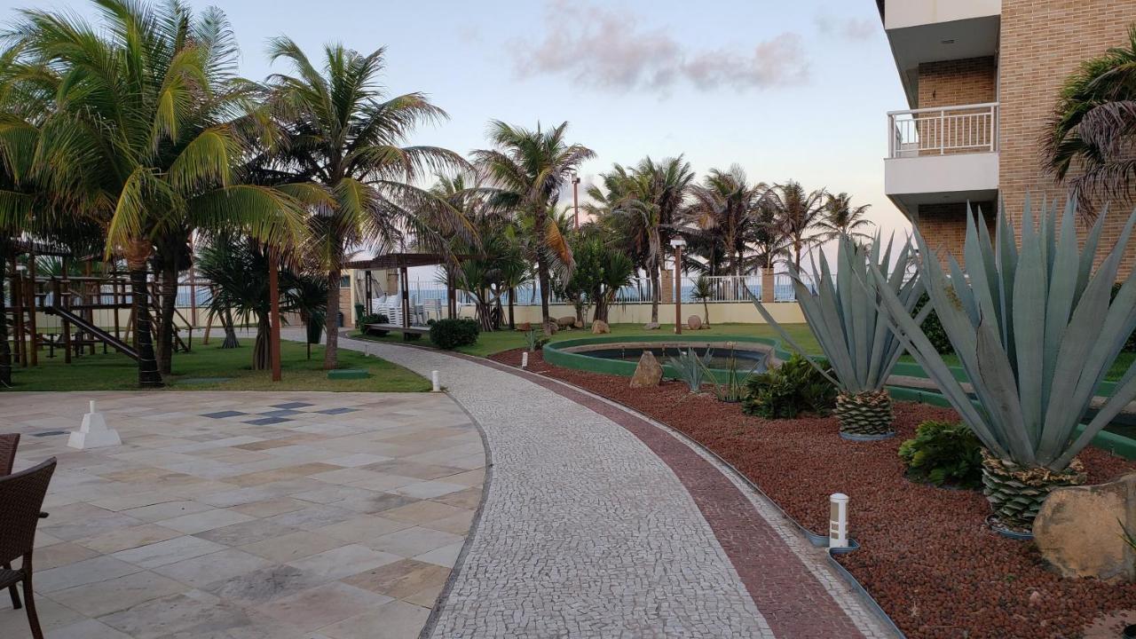 Paraiso Das Dunas - Apartamento A Beira Mar Com Jacuzzi - Proximo Ao Beach Park Aquiraz Dış mekan fotoğraf