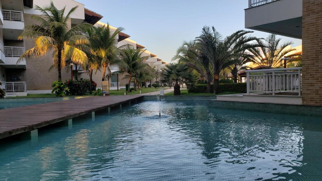 Paraiso Das Dunas - Apartamento A Beira Mar Com Jacuzzi - Proximo Ao Beach Park Aquiraz Dış mekan fotoğraf