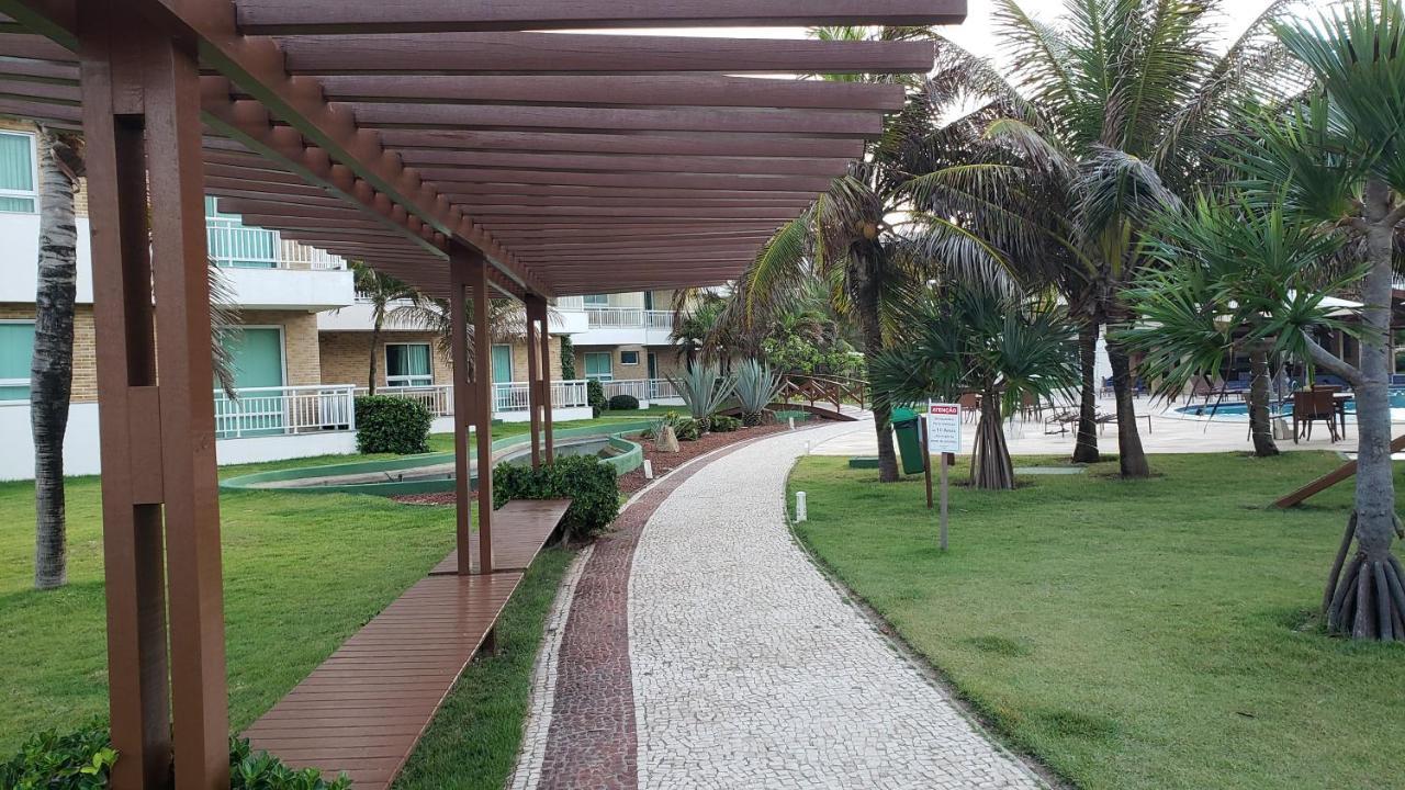 Paraiso Das Dunas - Apartamento A Beira Mar Com Jacuzzi - Proximo Ao Beach Park Aquiraz Dış mekan fotoğraf
