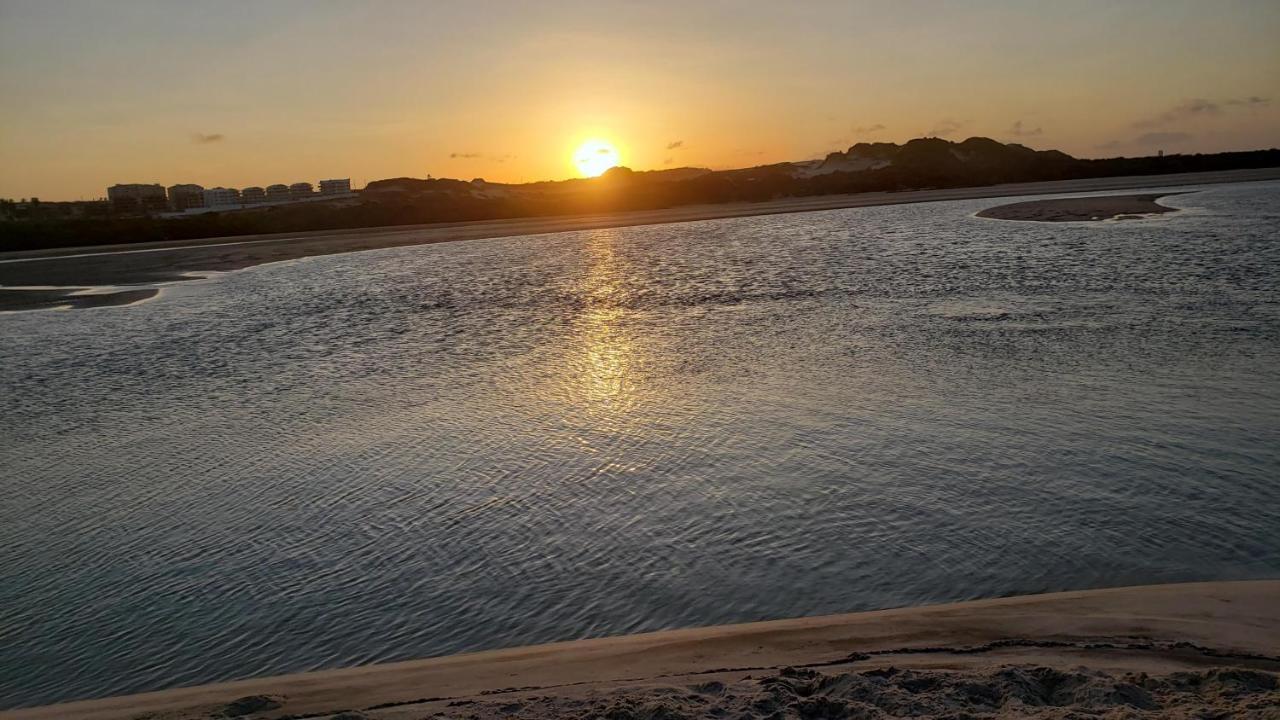 Paraiso Das Dunas - Apartamento A Beira Mar Com Jacuzzi - Proximo Ao Beach Park Aquiraz Dış mekan fotoğraf